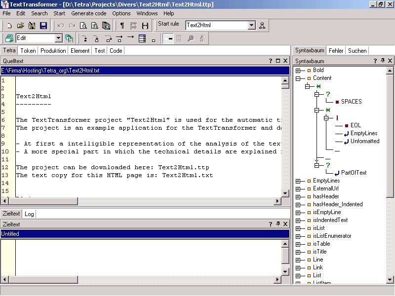 TextTransformer Screenshot